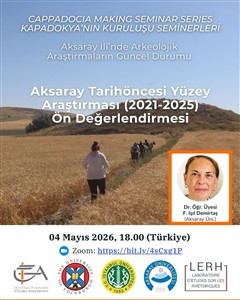Aksaray Tarihöncesi Yüzey Araştırması 2021-2025 Ön Değerlendirmesi