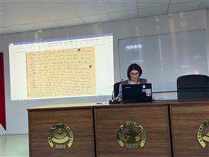 'Cumhuriyetin İlk Kadın Kimyacılarından Remziye HİSAR'ın Sarbonne Günleri' başlıklı bir sunum gerçekleşti.